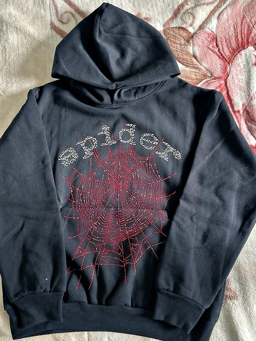 VVS spider hoodie red